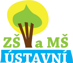 logo školy ZŠ a MŠ Ústavní