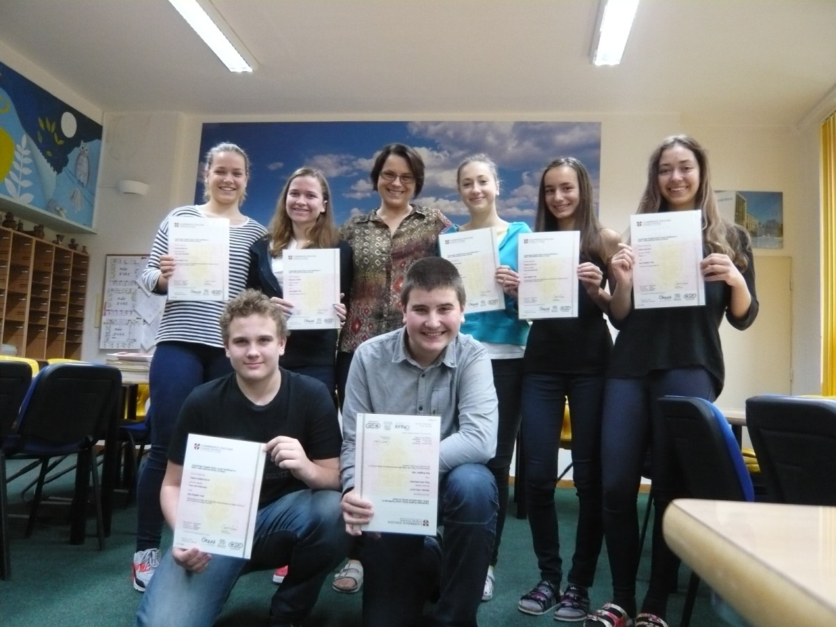 Certifikáty British Council 2014-15